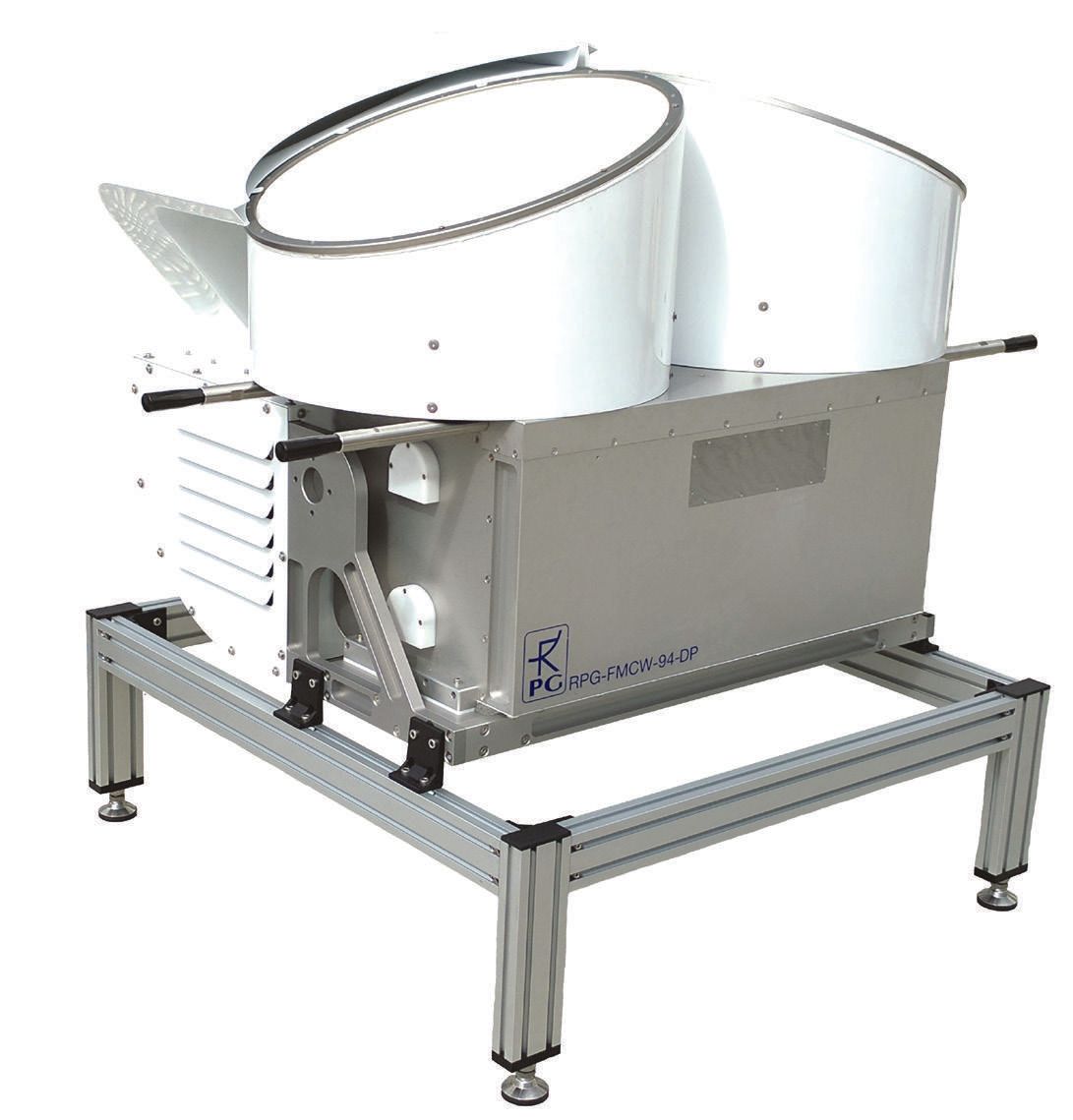 RPG FMCW-94 W-band Doppler cloud radar on its instrument stand