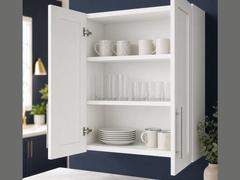 30-inch Shaker Wall Cabinet — styled kitchen