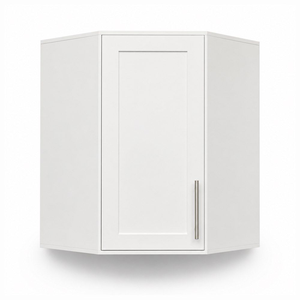 24-inch Shaker Corner Wall Cabinet — front view