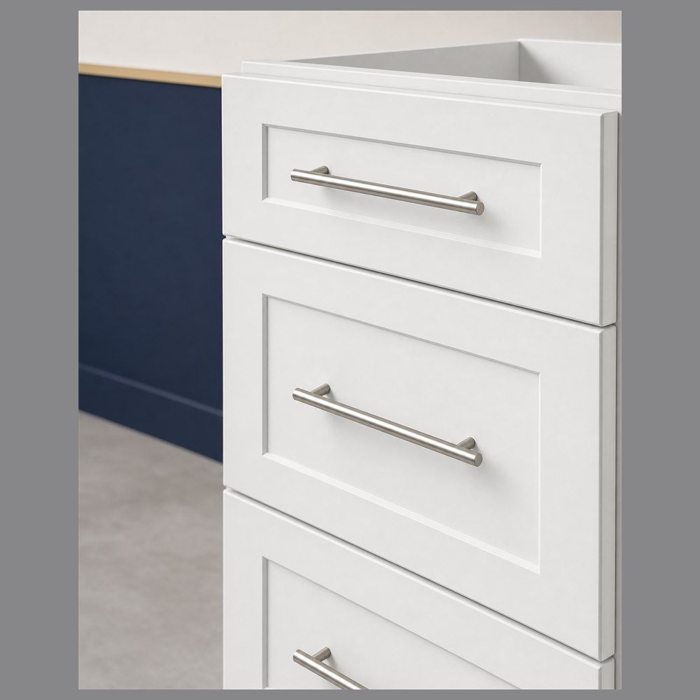 24-inch Shaker Drawer Base Cabinet — drawer detail