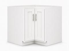 36-inch Shaker Lazy Susan Base Cabinet — front view