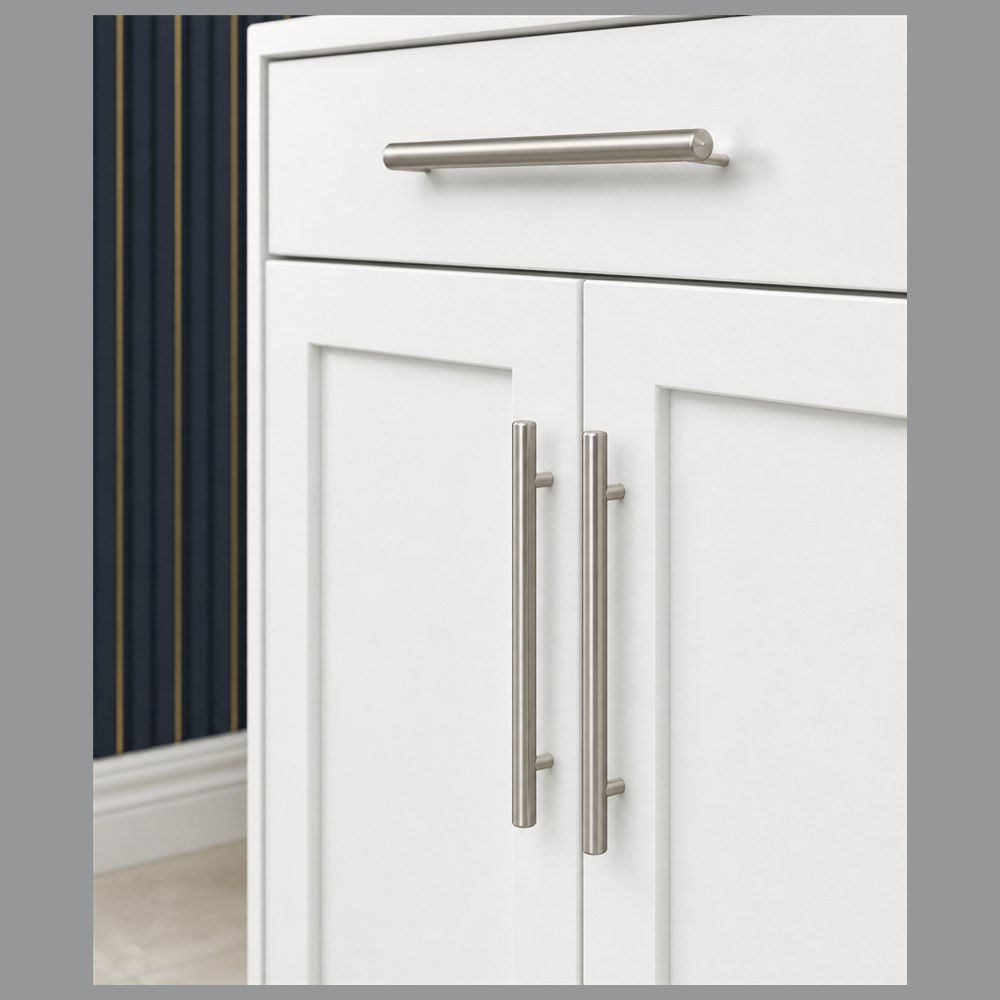 30-inch Shaker Wall Cabinet — drawer detail