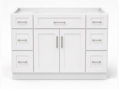 48-inch Shaker Vanity Cabinet — front view
