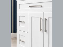 36-inch Shaker Vanity Cabinet — drawer detail