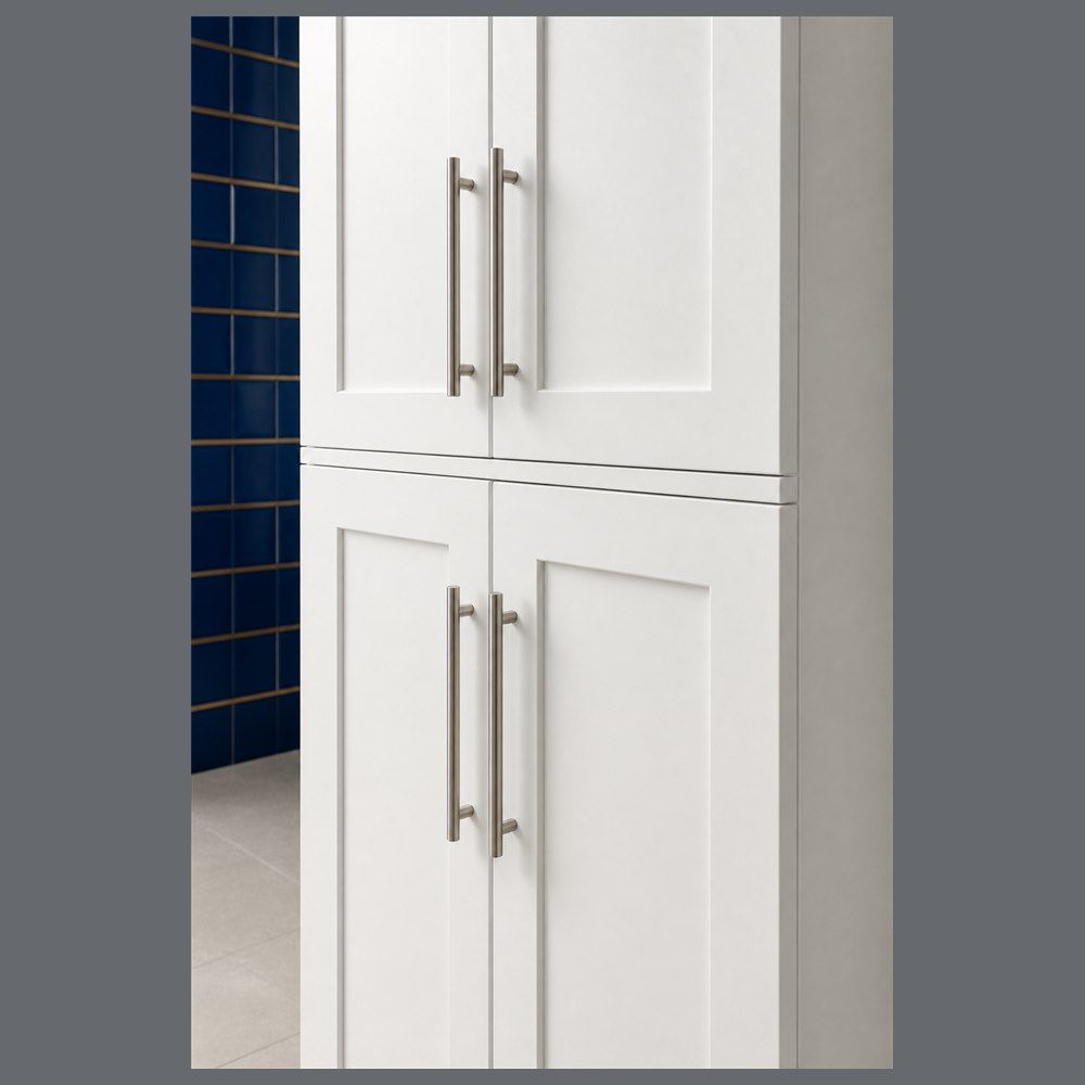 24-inch Shaker Tall Pantry Cabinet — drawer detail