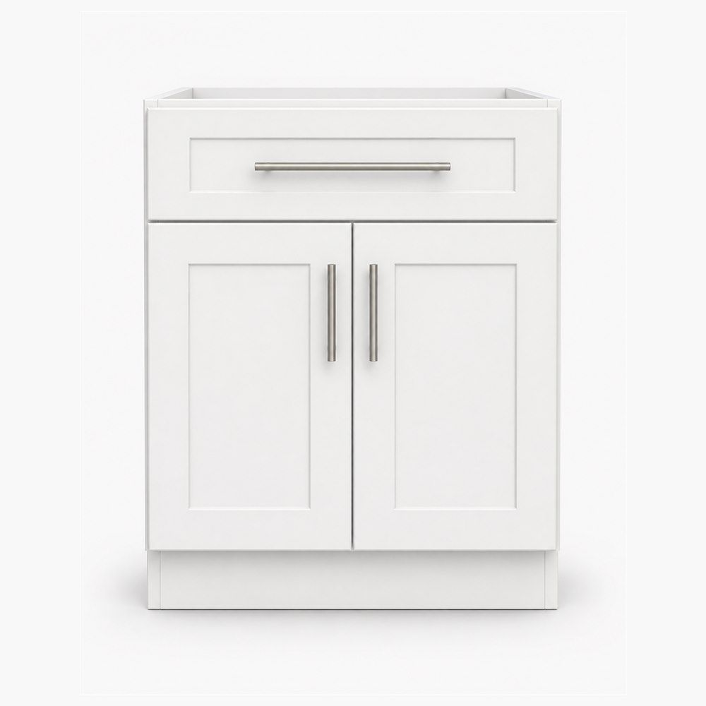 30-inch Shaker Vanity Cabinet — front view