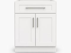 30-inch Shaker Vanity Cabinet — front view