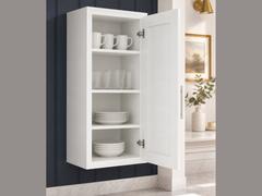 18-inch Shaker Wall Cabinet — styled kitchen