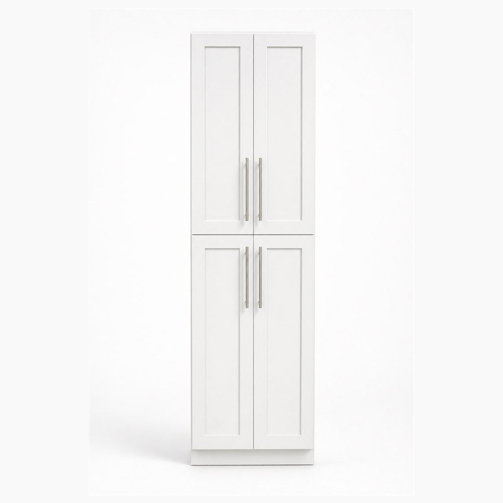 30-inch Shaker Tall Pantry Cabinet — front view