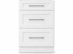 24-inch Shaker Drawer Base Cabinet — front view