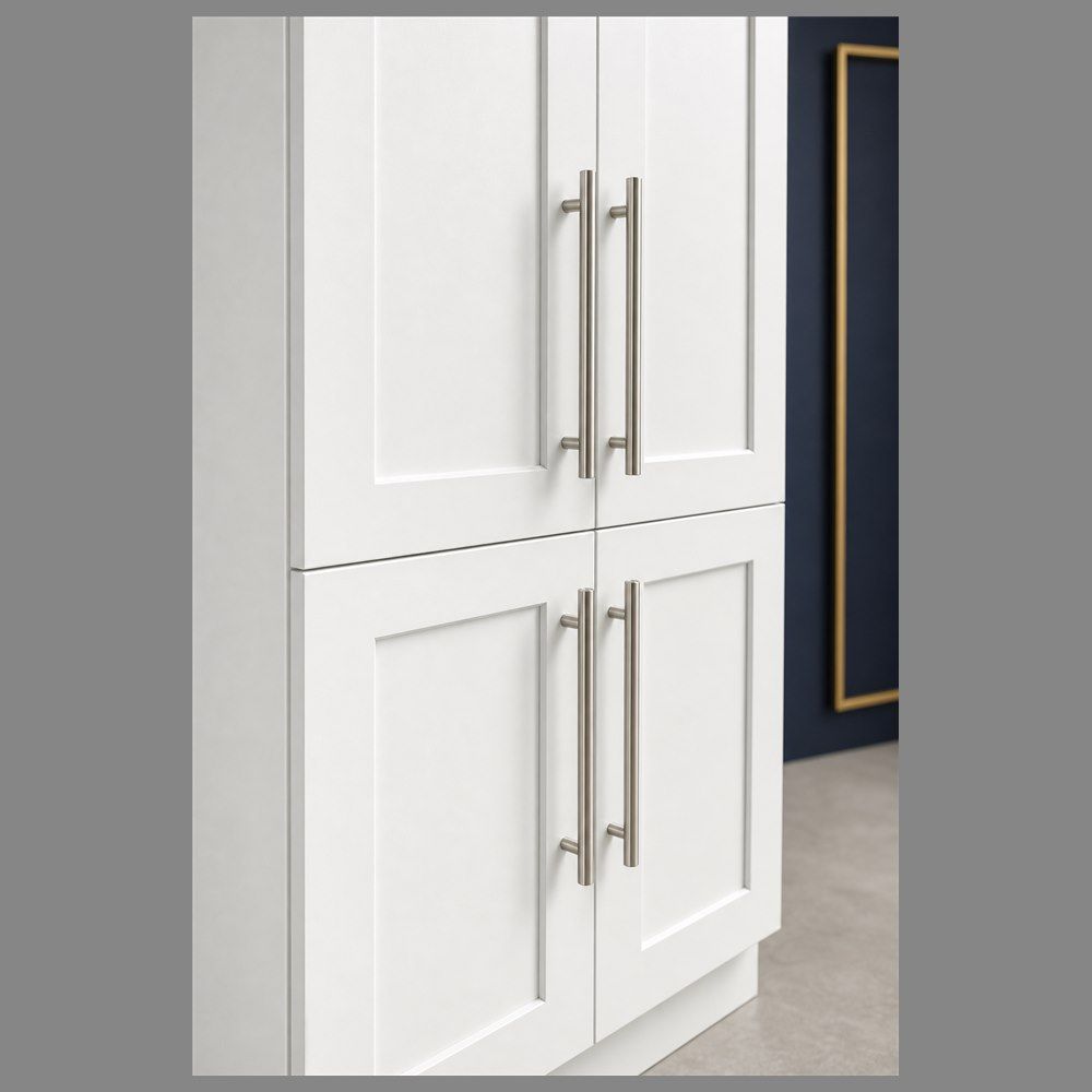 30-inch Shaker Tall Pantry Cabinet — drawer detail
