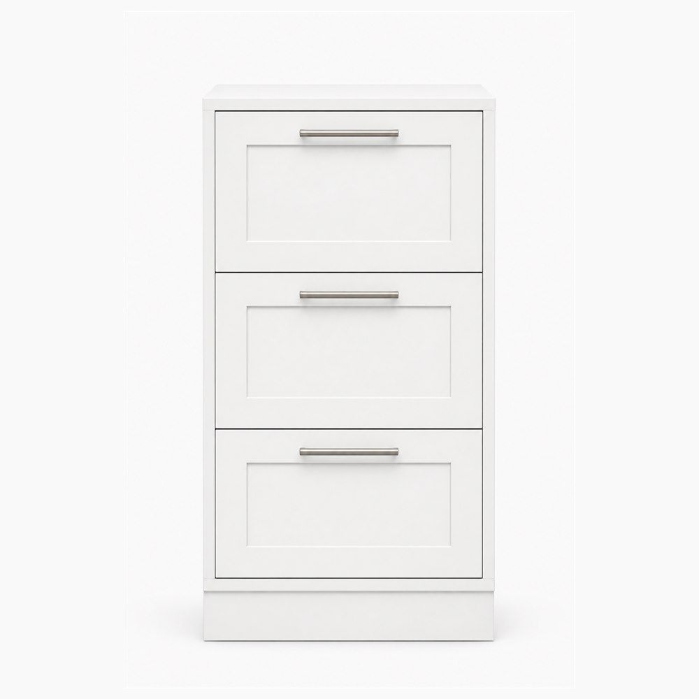 18-inch Shaker Drawer Base Cabinet — front view