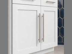 36-inch Shaker Wall Cabinet — drawer detail