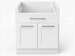 33-inch Shaker Farmhouse Sink Base Cabinet — front view