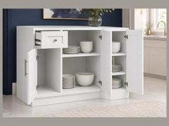 39-inch Shaker Blind Corner Base Cabinet — styled kitchen