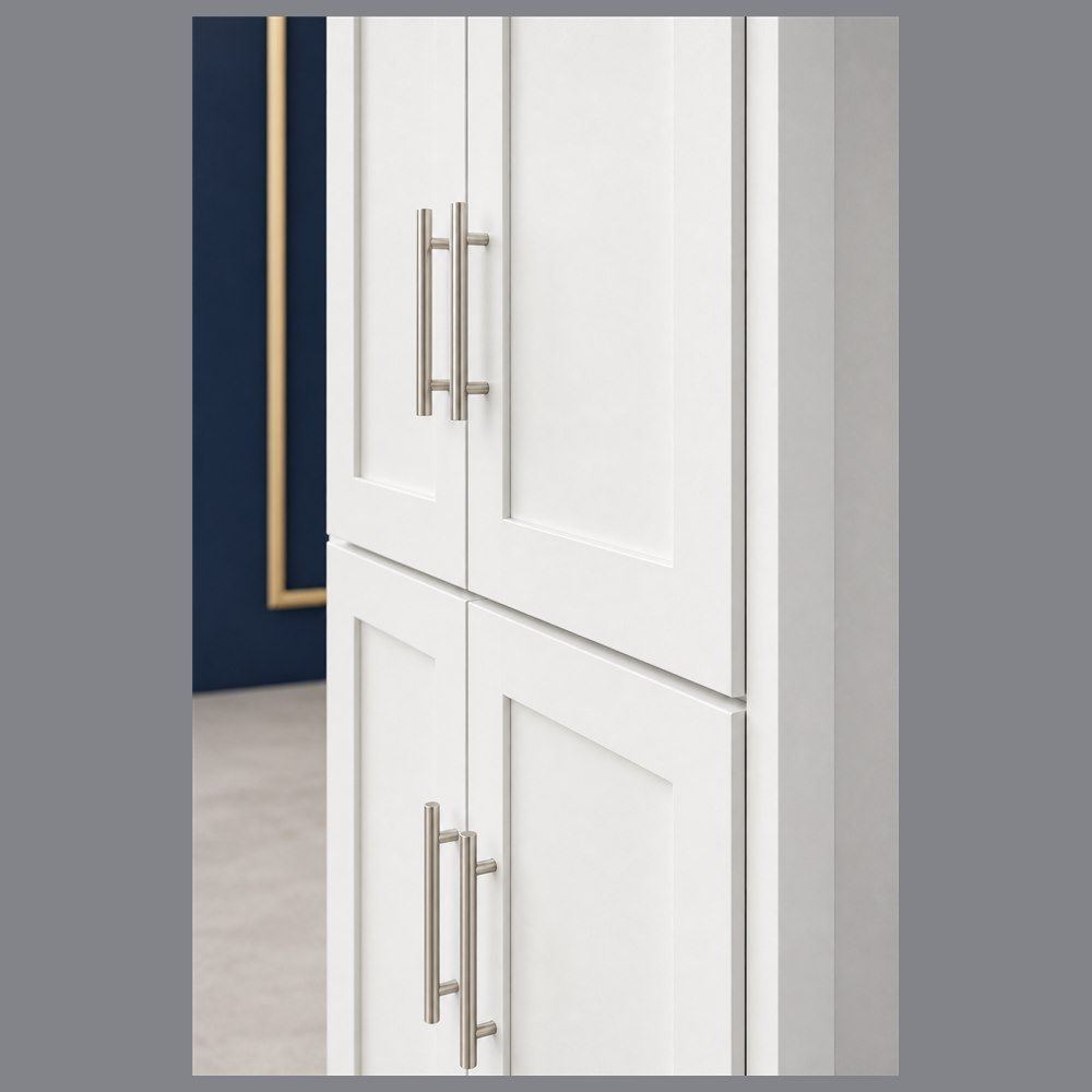 30-inch Shaker Pantry Cabinet — drawer detail
