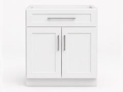 30-inch Shaker Base Cabinet — front view