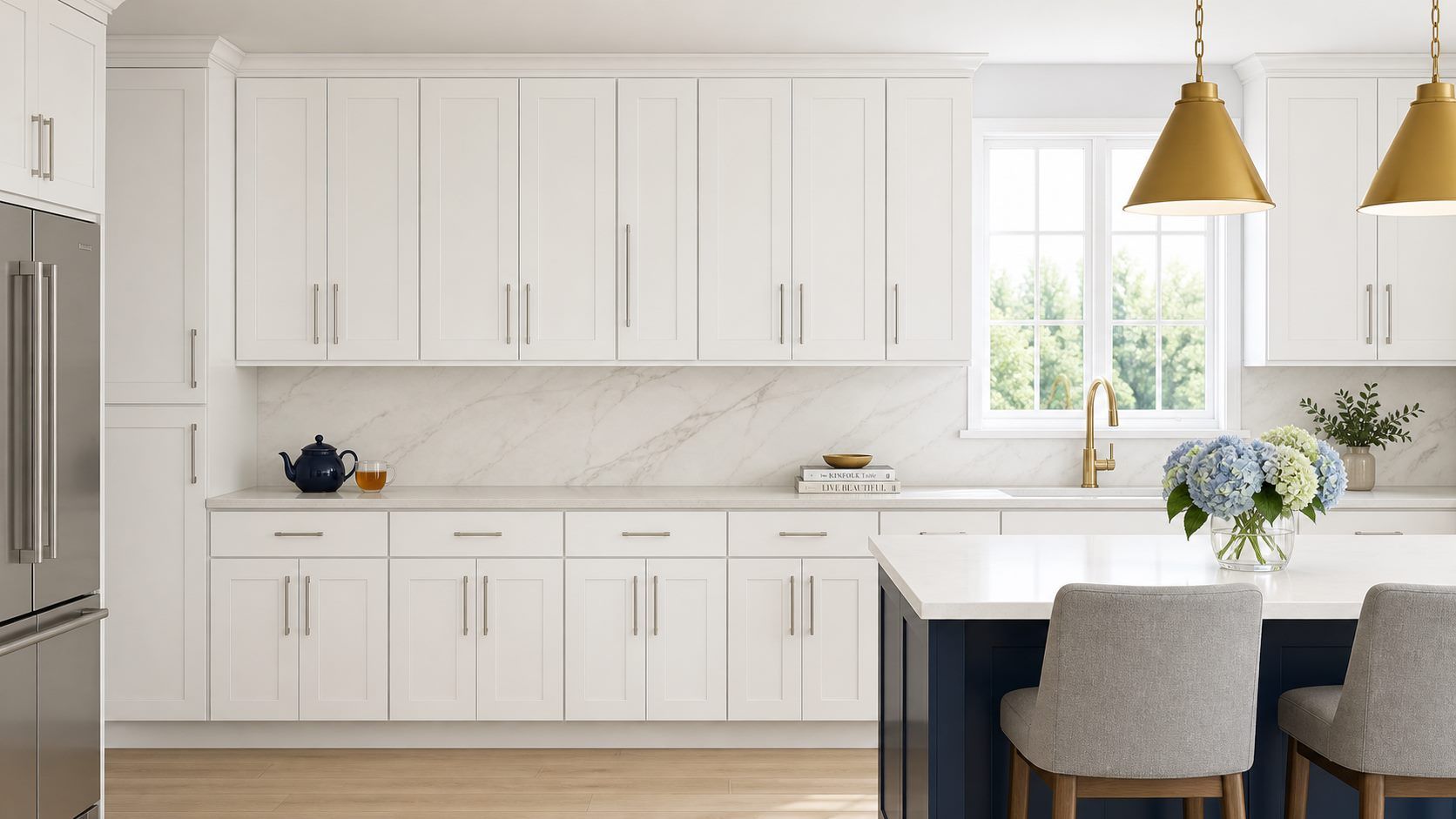 Shaker kitchen cabinets