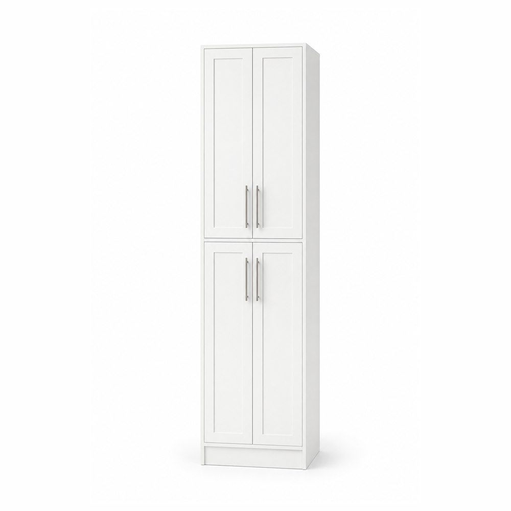 24-inch Shaker Tall Pantry Cabinet — front view