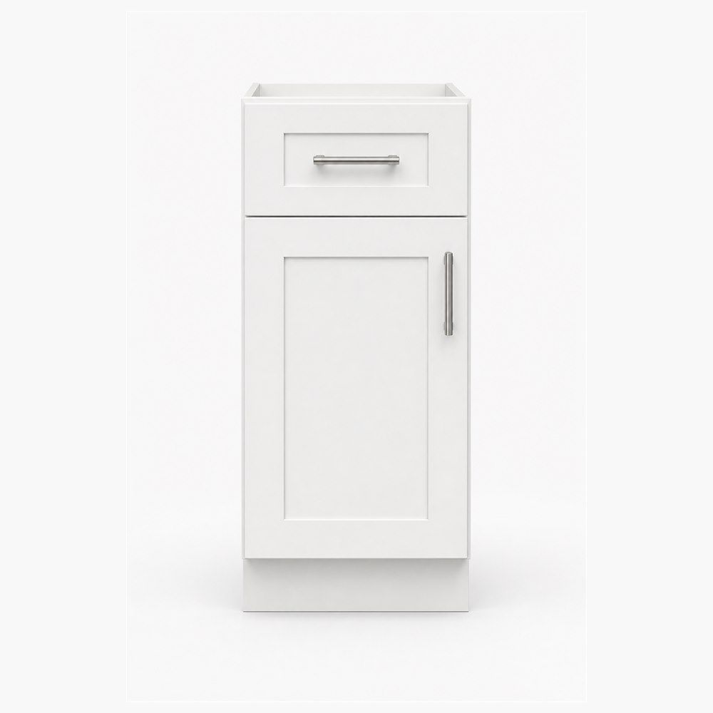 15-inch Shaker Base Cabinet — front view