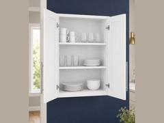 24-inch Shaker Wall Cabinet — styled kitchen