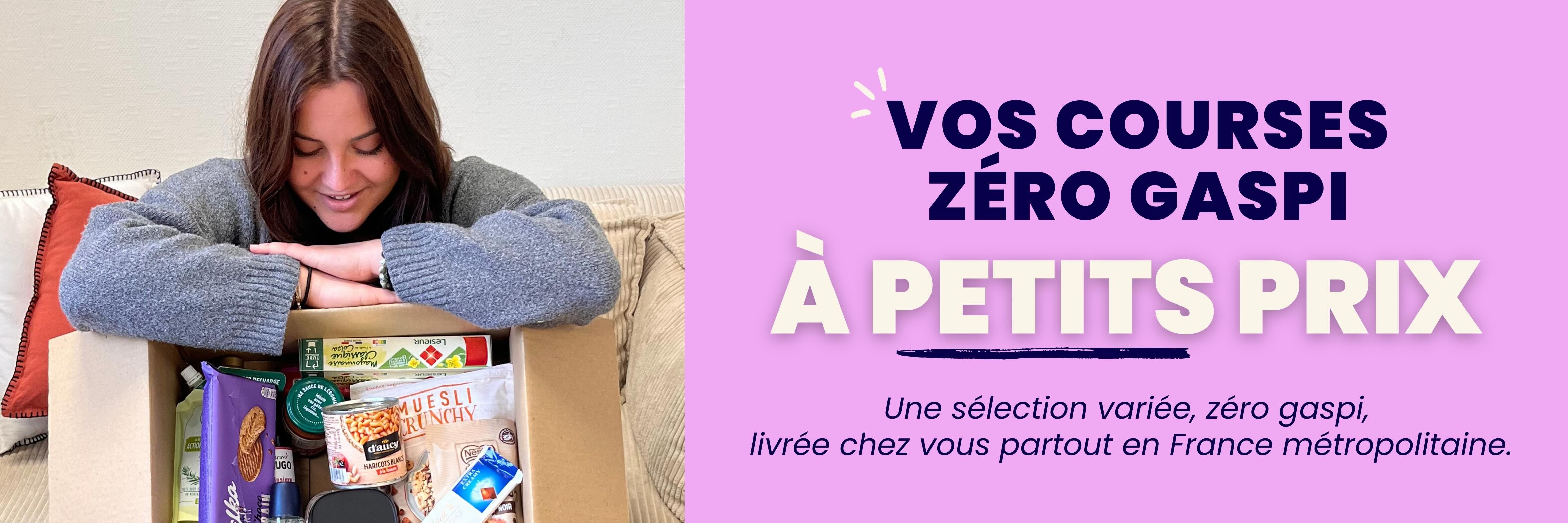 Vos courses zéro gaspi à petit prix !