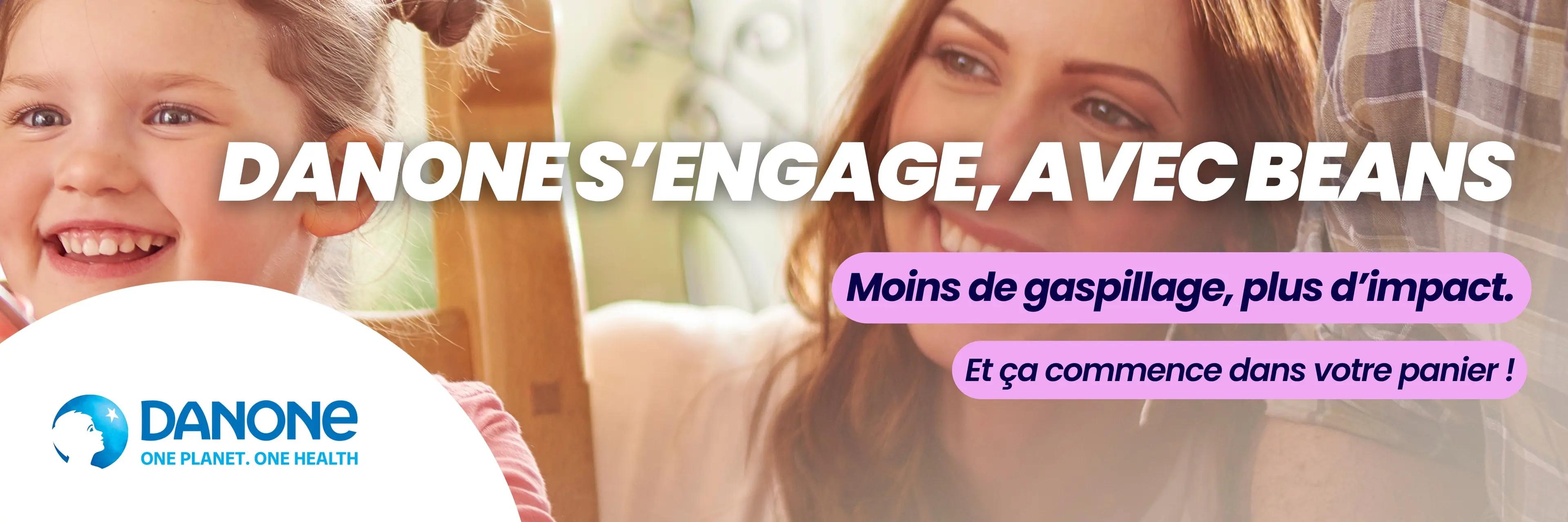 Danone s'engage, avec Beans