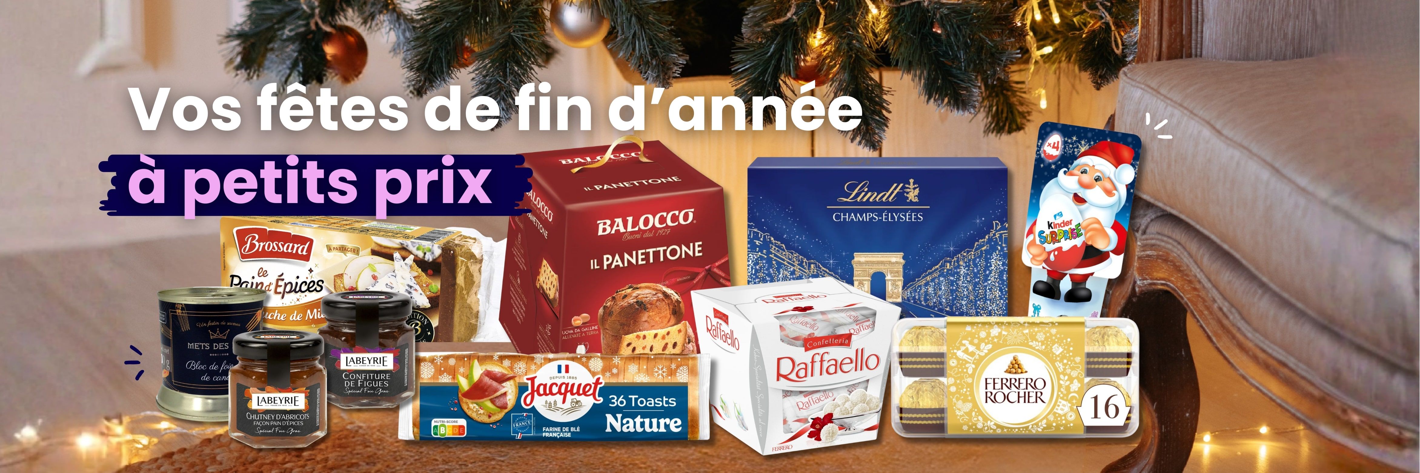 Fêtes à petits prix 