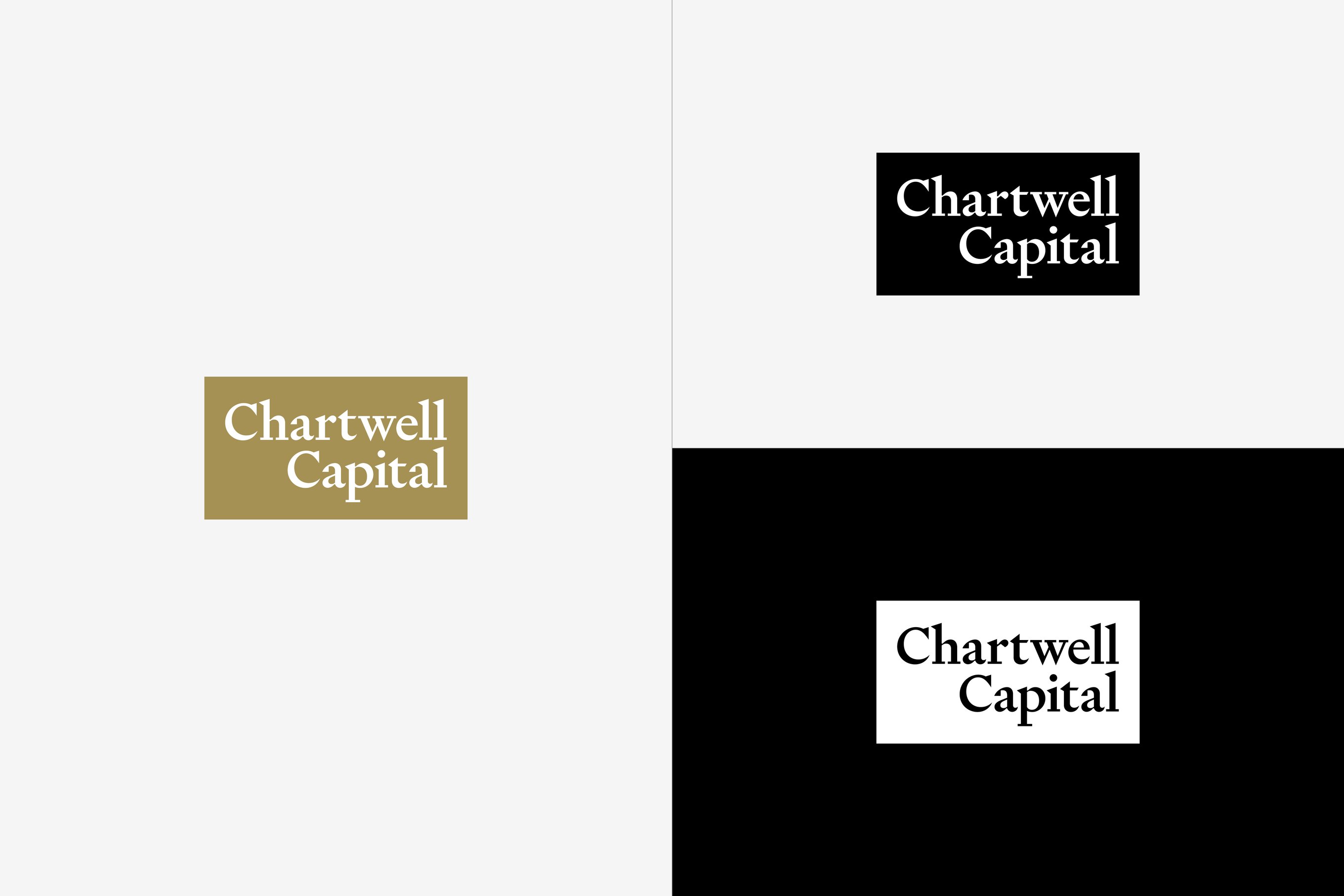 Chartwell Capital's logo in the gold, black, and white.