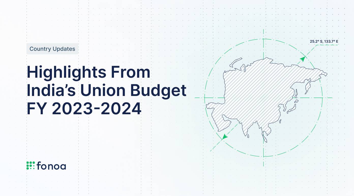 Highlights From India’s Union Budget FY 2023-2024