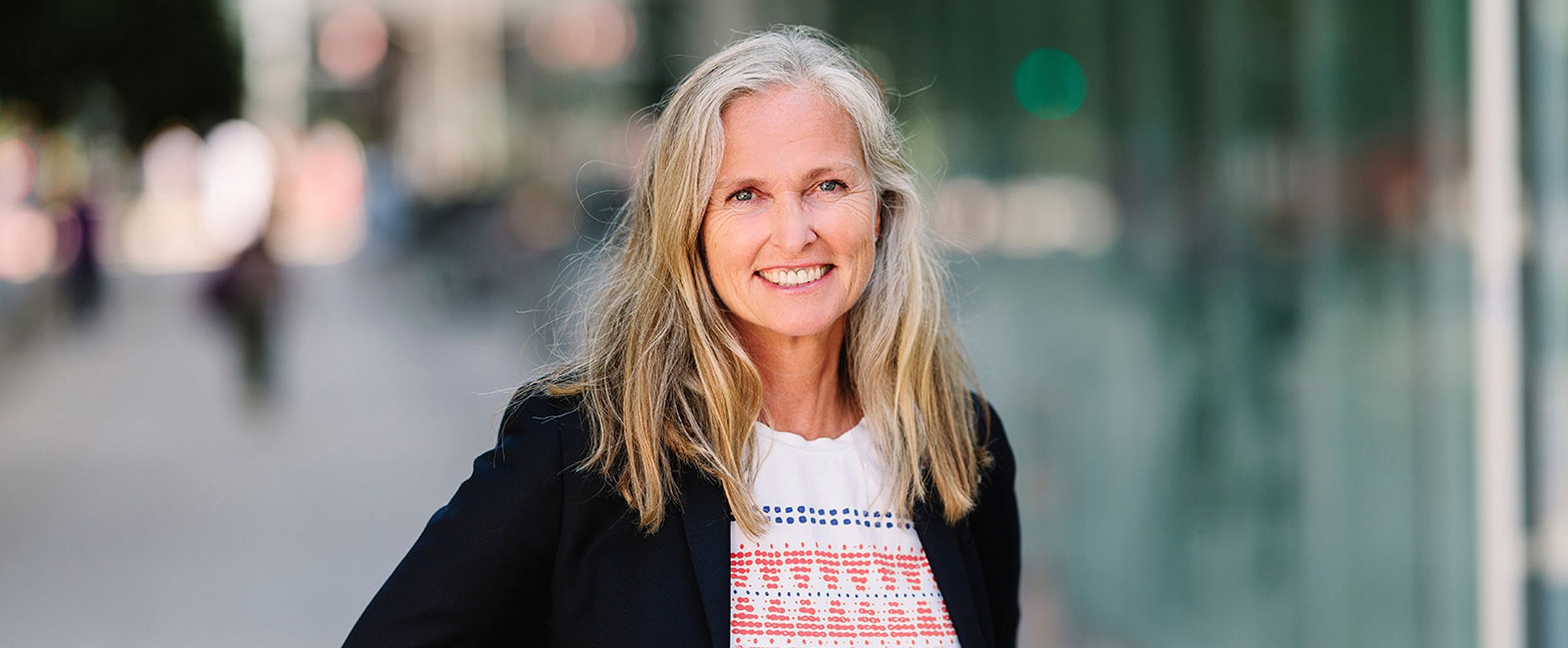 Bilde av administrerende direktør i Entur, Christel Borge.
Foto: Moment Studio