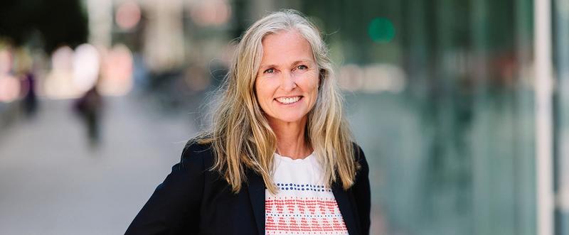Bilde av administrerende direktør i Entur, Christel Borge.
Foto: Moment Studio
