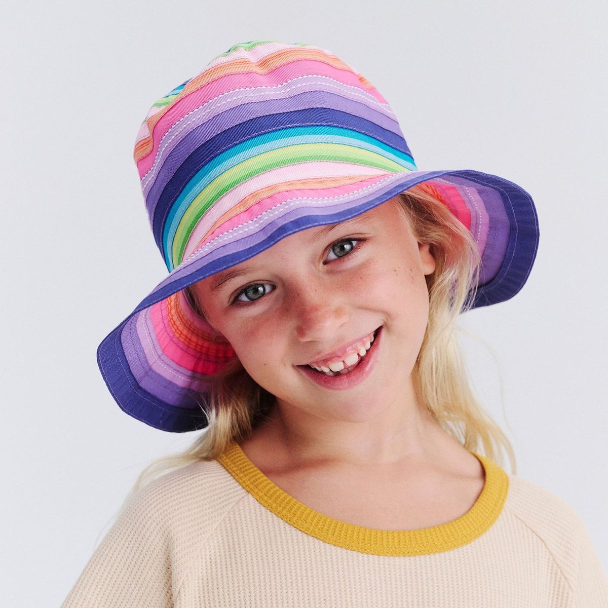 Cancer Council Chloe Bucket Hat - Rainbow