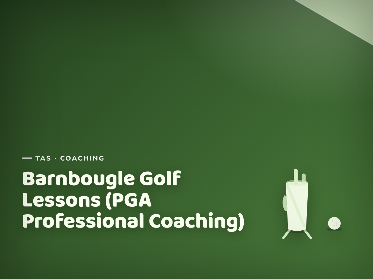 Golf Kids Australia branded tile for Barnbougle Golf Lessons (PGA Professional Coaching) - not a photograph