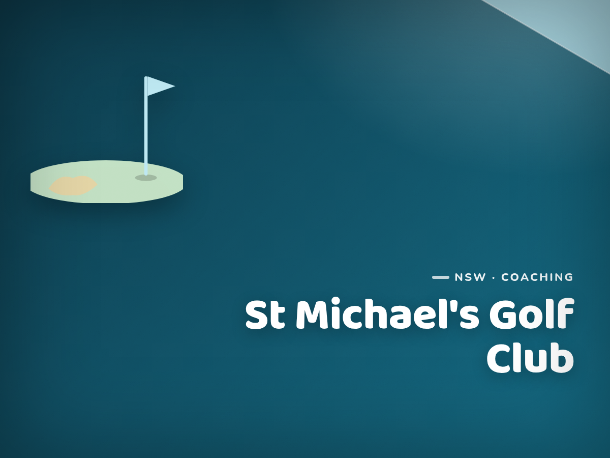 St Michael's Golf Club Junior Coaching
