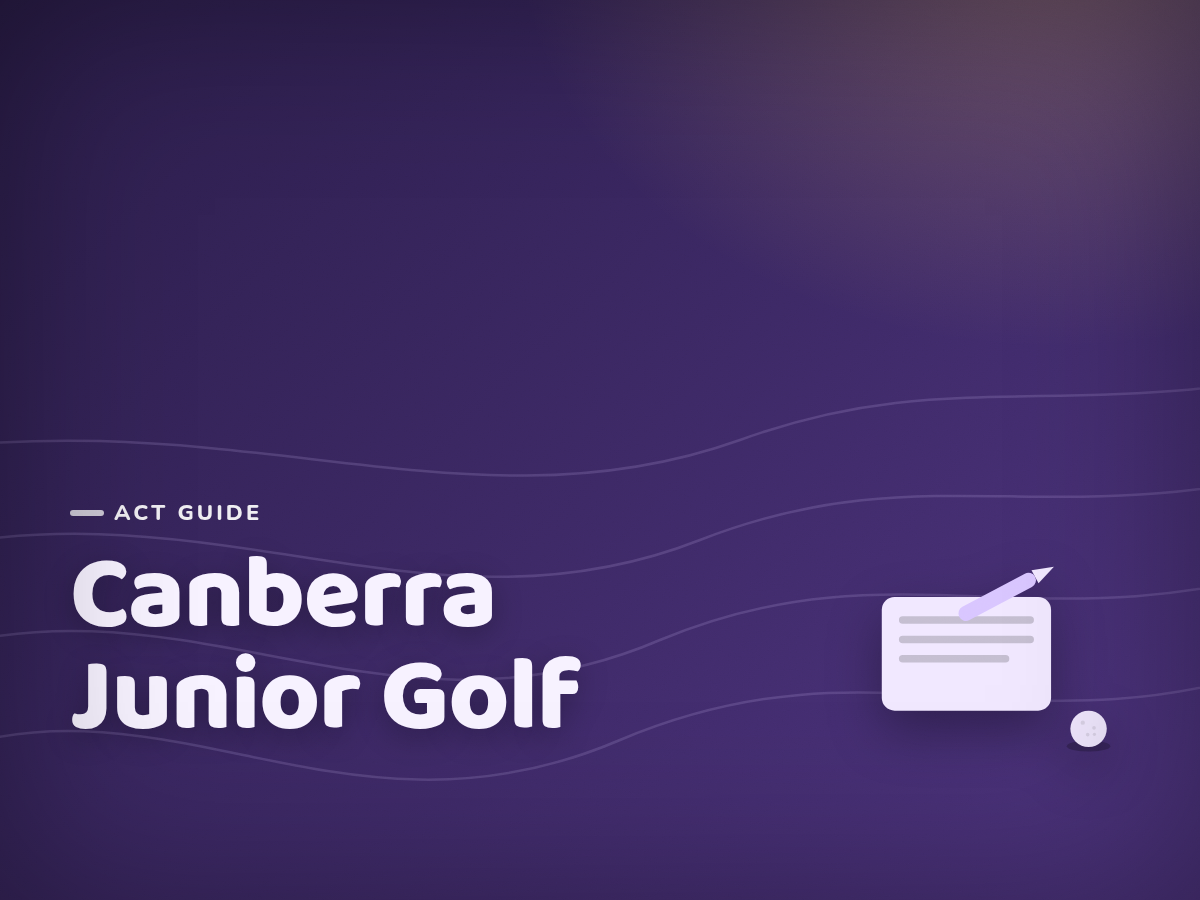 Best Golf Courses for Kids in Canberra