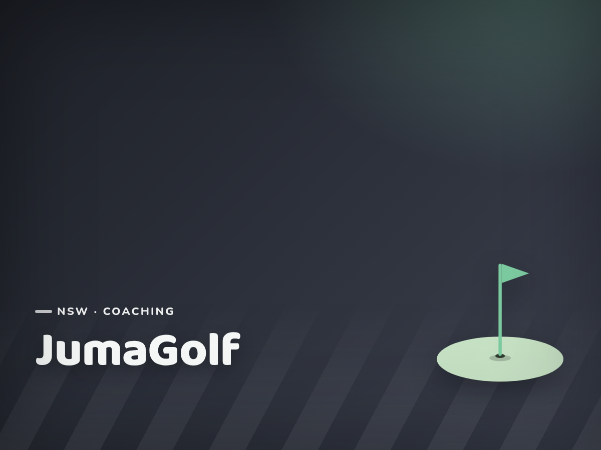 Golf Kids Australia branded tile for JumaGolf - not a photograph