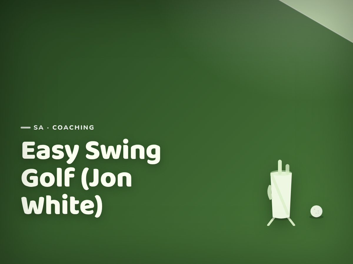 Golf Kids Australia branded tile for Easy Swing Golf (Jon White) - not a photograph