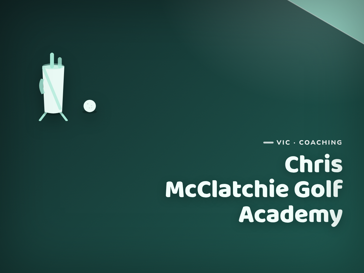 Golf Kids Australia branded tile for Chris McClatchie Golf Academy - not a photograph