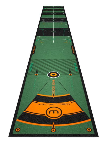 WellPutt 13ft Putting Mat - Green