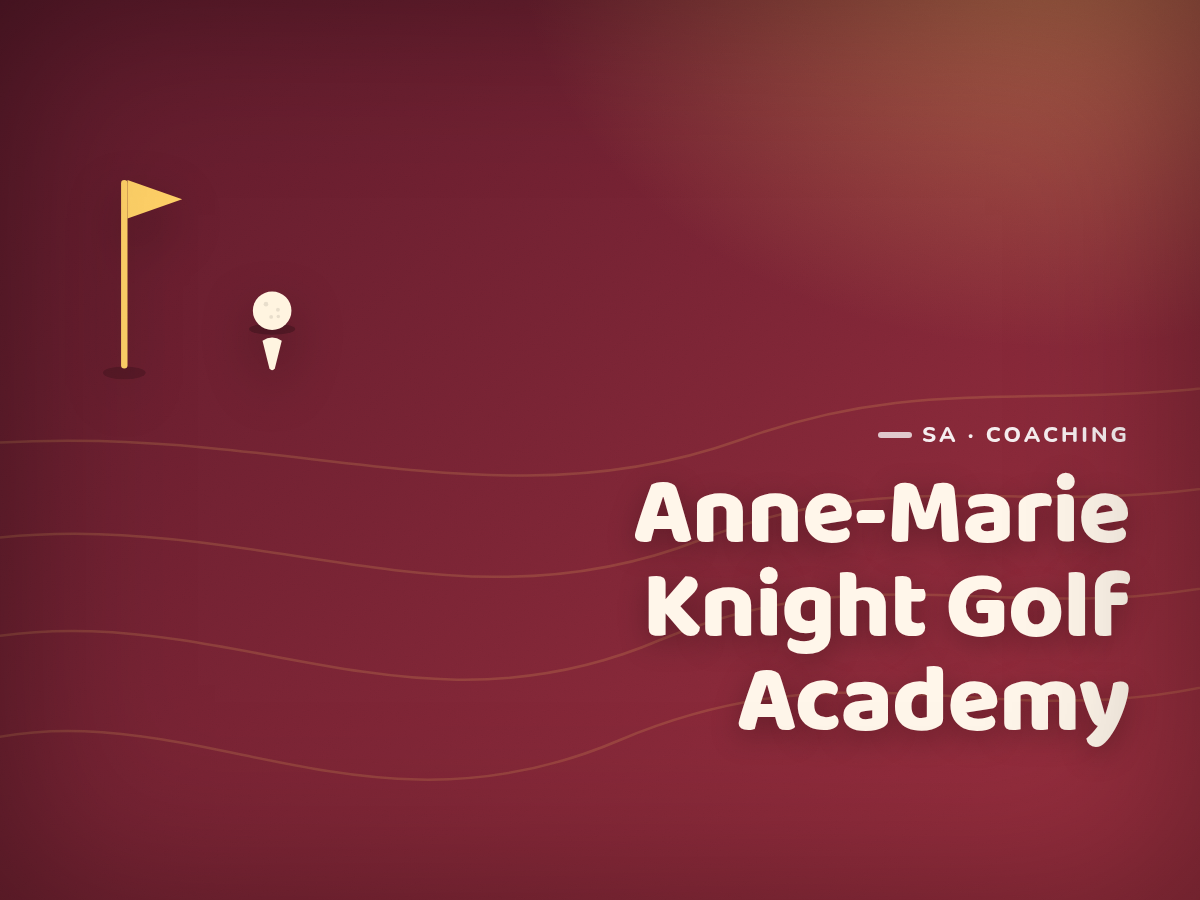Golf Kids Australia branded tile for Anne-Marie Knight Golf Academy - not a photograph