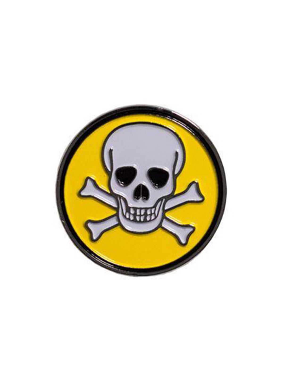 Redback Sport Ball Marker - Yellow Skull