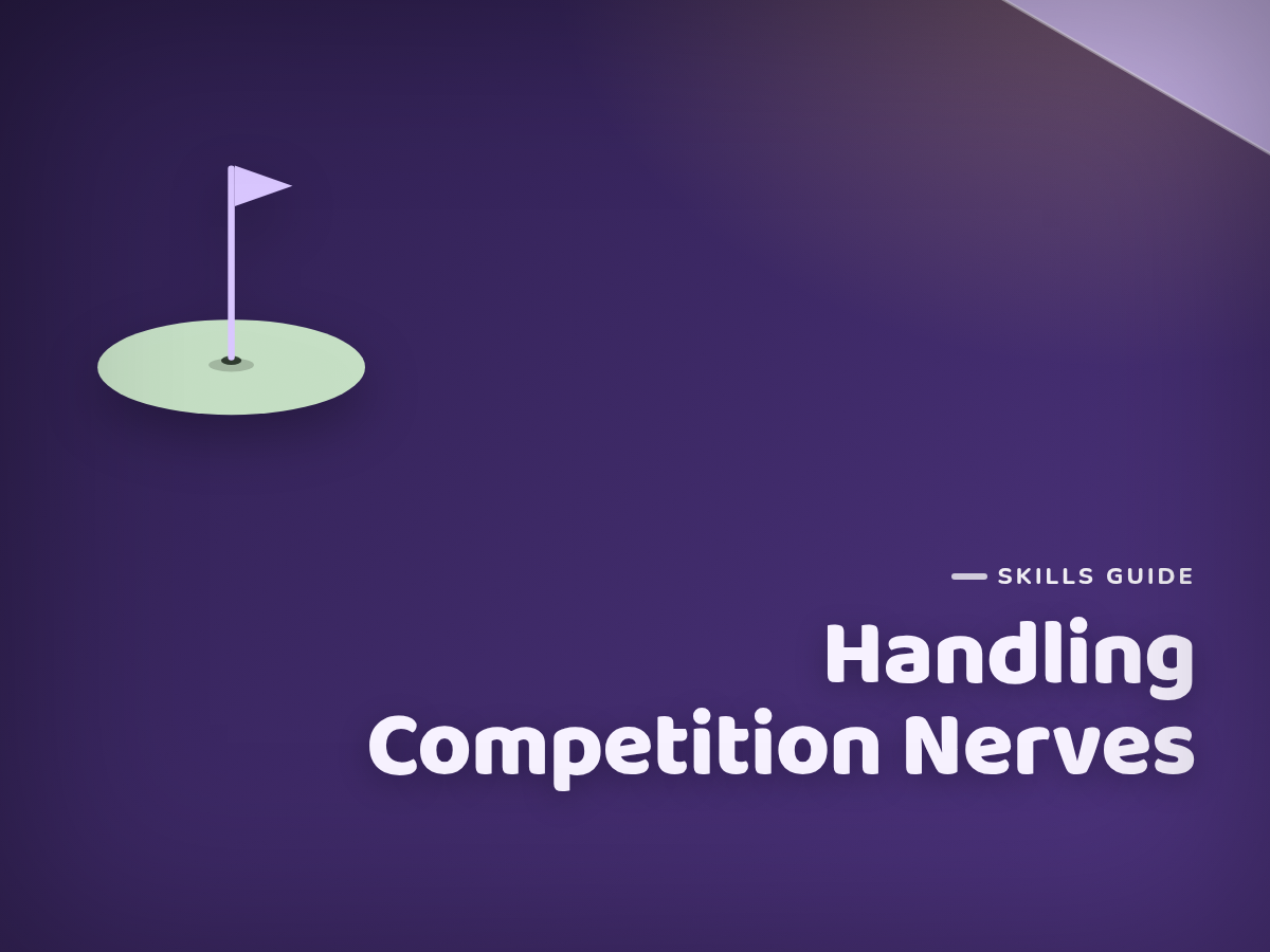 How to Handle Pressure and Nerves in Junior Golf Competition