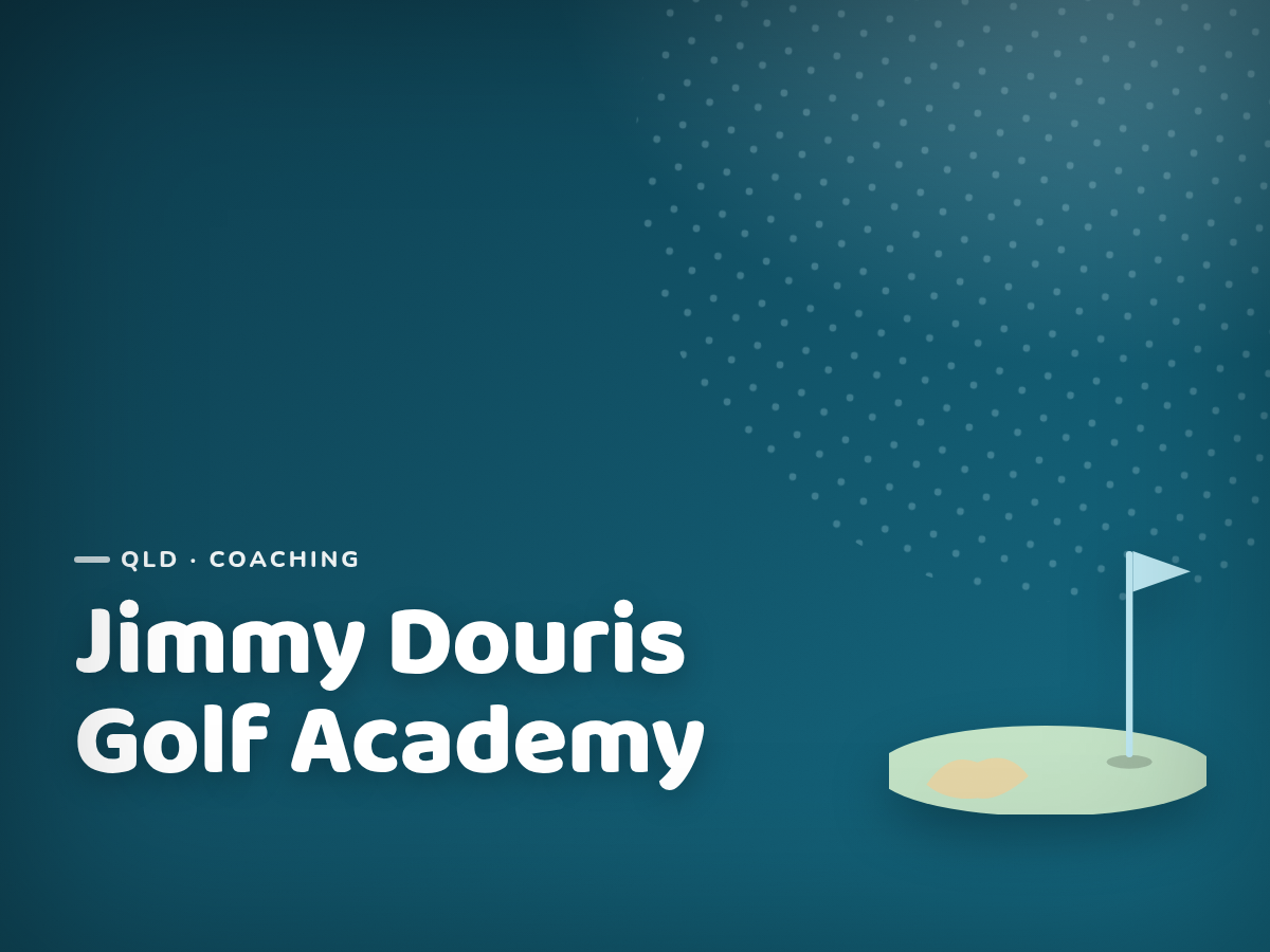 Golf Kids Australia branded tile for Jimmy Douris Golf Academy - not a photograph