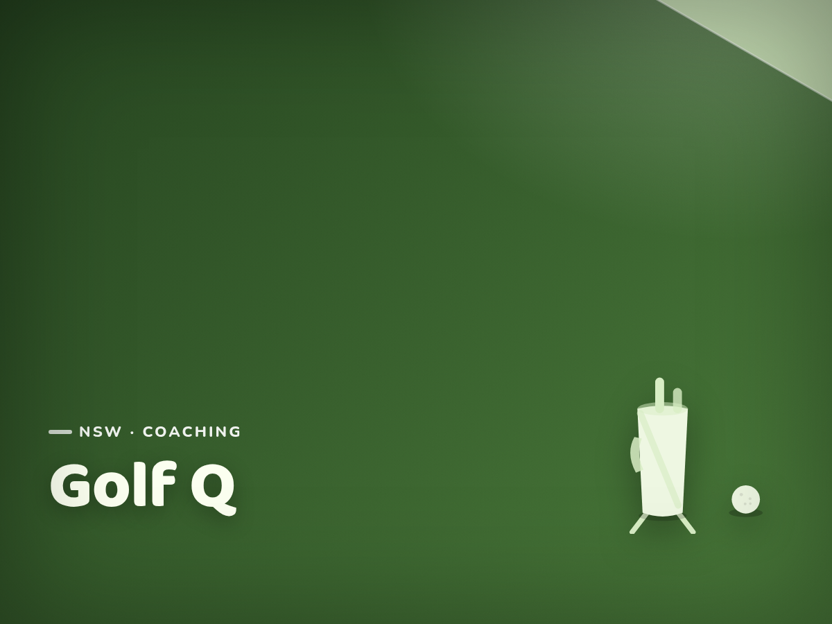 Golf Kids Australia branded tile for Golf Q - not a photograph