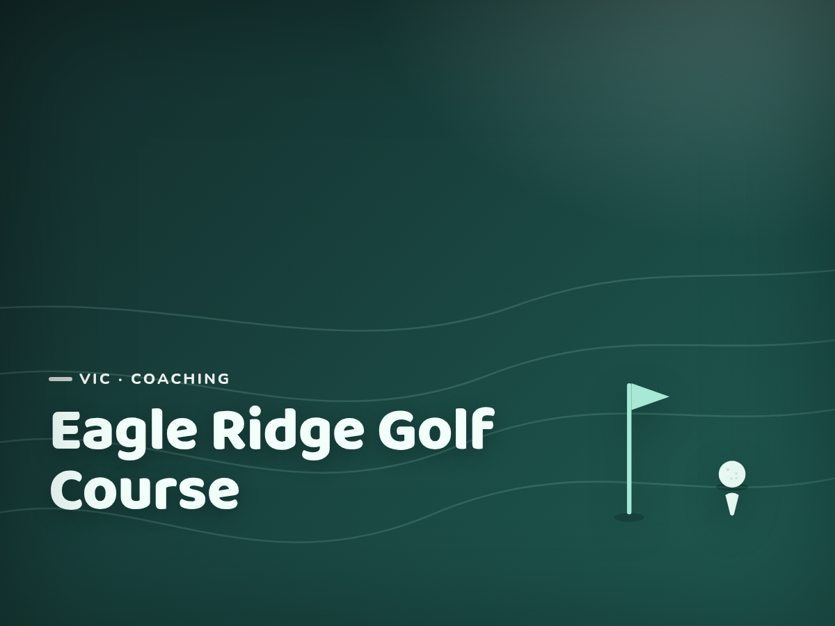 Eagle Ridge Golf Course Junior Coaching
