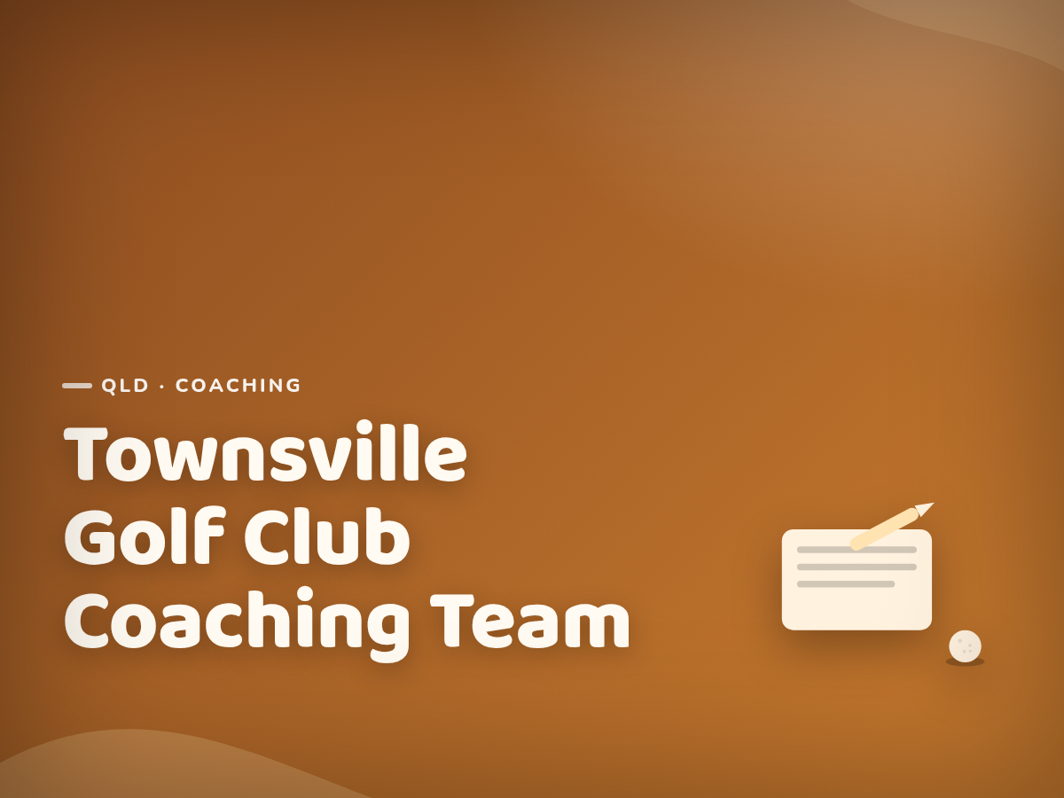 Golf Kids Australia branded tile for Townsville Golf Club Coaching Team - not a photograph
