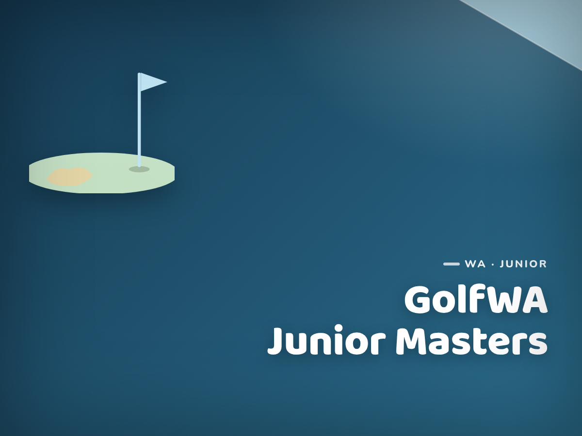 GolfWA Junior Masters