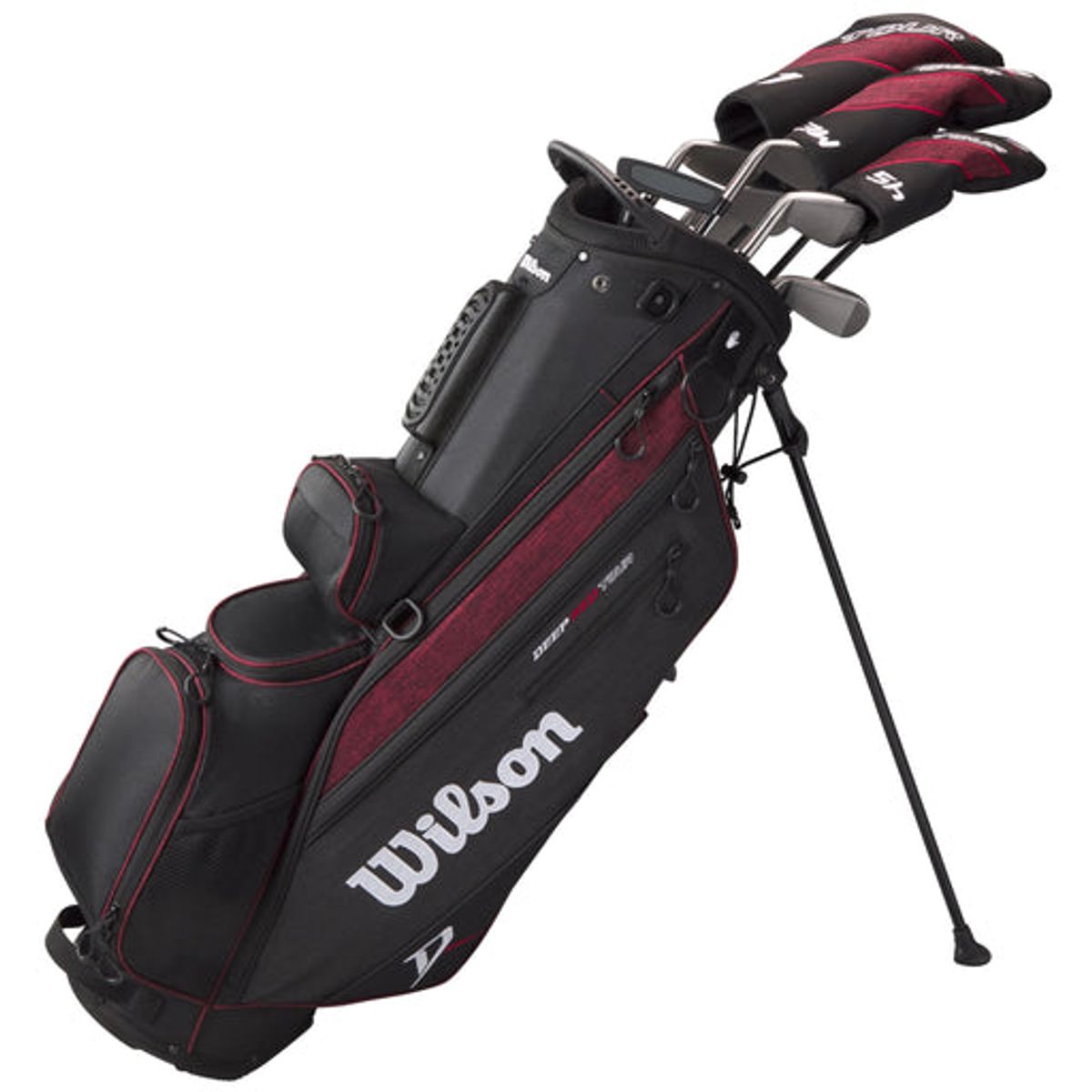 Wilson Deep Red Tour Teen Package Set (Steel Shaft)