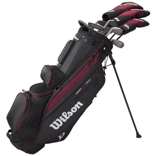 Wilson Deep Red Tour Teen Package Set (Steel Shaft)